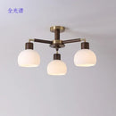 Axyaa Glass Pendant Light: Modern Nordic Style for Living Room, Bedroom, or Dining Area