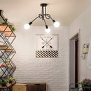 Axyaa Nordic Iron Chandelier Ceiling Light for Kitchen Living Room