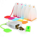 Axyaa Tea Infuser: Silicone Strainer Bag for Herbal Spice & Coffee Filter