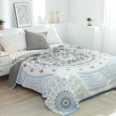 Axyaa Cotton Air-conditioning Bedspread Comforter for Twin Queen Size Bed