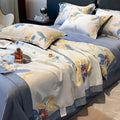 Axyaa Luxury Floral Summer Blanket: Soft, Skin-Friendly, Airy Comforter