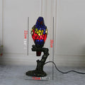 Axyaa Tiffany Parrot LED Glass Table Light - Creative Home Decor