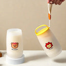 Axyaa Double Wall Water Bottle Cup with Rope Handle for Kids