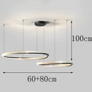 Axyaa Modern Pendant Ceiling Chandelier for Indoor Dining Room & Living Room Lighting