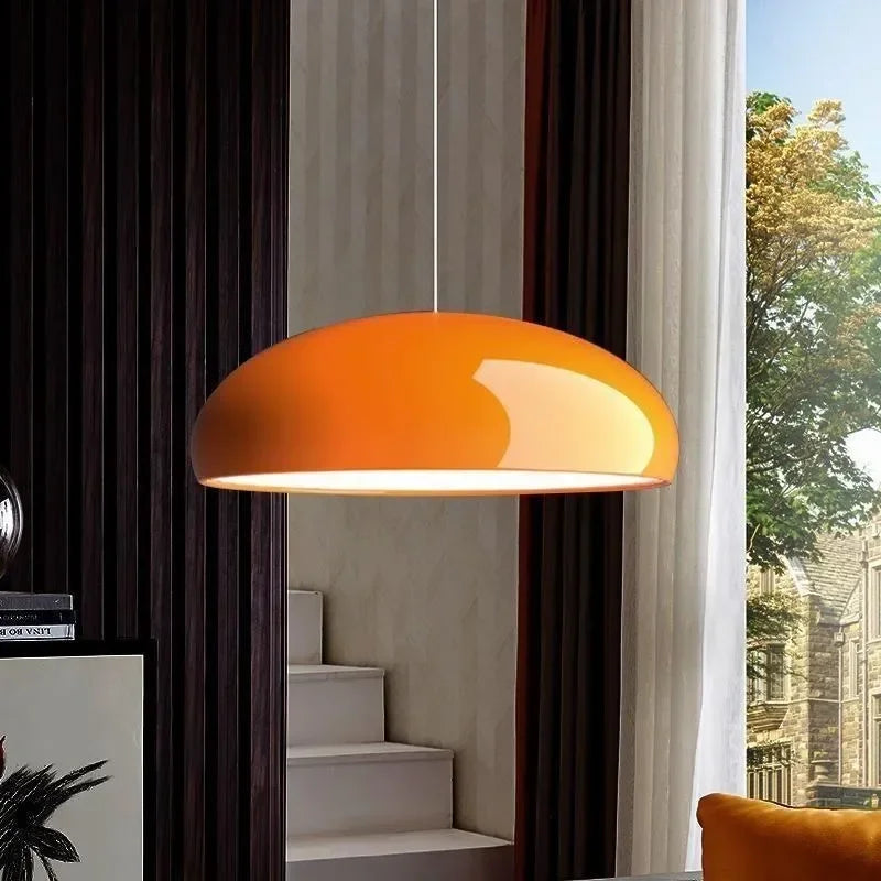 Axyaa Nordic LED Pendant Light: Stylish Macaron Hanging Lamp for Luxe Home Decor