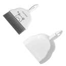 Axyaa Mini Broom Dustpan Set - Household Handheld Sweeping Brush Garbage Shovel