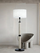 Yellow Stone Floor Lamp, Axyaa Modern Mood Light for Living Room Sofa Decoration