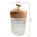 Axyaa Diamond Crystal Table Lamp: Magnetic Charging, Touch Control LED Night Light