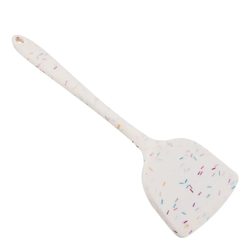Axyaa Silicone Kitchen Spatula Scraper for Cooking and Baking
