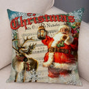 Christmas Santa Claus Pillowcase - Axyaa Christmas Day Party Sofa Decoration Gift