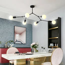 Axyaa LED Branch Chandelier: Modern Loft Ceiling Light for Kitchen & Living Room