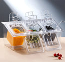 Axya Acrylic Tray with Lid for Milk Tea Shop Seasonings