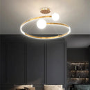 Axyaa Minimalist Artistic Ring Pendant Light for Living Room, Dining Room, Bedroom