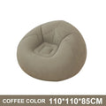 Axyaa Inflatable Sofa Chair: Comfortable PVC Lounger Seat for Living Room