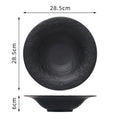 Axyaa Moon Pattern Ceramic Deep Plate for Soup Salad Dessert, Household & Commercial