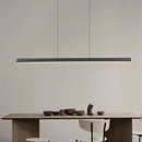 Axyaa Modern LED Ceiling Chandelier for Dining & Kitchen, Minimal Black/White Hanging Lamp