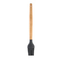 Silicone Wood Handle Gray Kitchen Utensils Set by Axyaa