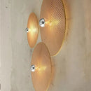 Axyaa Retro Bamboo Rattan Wall Lamp for Living Room Bedroom Handmade Loft Lighting
