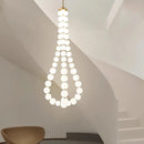 Axyaa LED Ceiling Lamp Chandelier for Modern Bedroom and Dining Room
