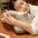 Axyaa Cat Nap Plush Pillow for Office or Classroom Desk Napping