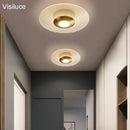 Axyaa Modern LED Flush Mount Ceiling Light Fixture for Home Aisle Entrance Balcony