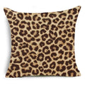 Axyaa Animal Print Throw Pillow Case Collection for Home Sofa Chair Decor