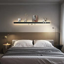 Axyaa Bedroom Wall Lamp with Storage Hook & Minimalist Design