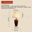 Axyaa Chinese Ceramic Floor Lamp with LED Lights for Living Room, Bedroom, Study