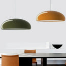 Axyaa Macaron Round LED Pendant Light - Modern Decor Lamp for Home and Dining Room
