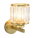 Axyaa Crystal Square Wall Lamp for Home Decor