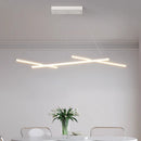 Axyaa Modern LED Chandelier for Living & Dining Room Dimmable Lighting