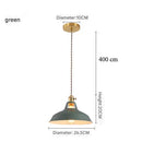 Axyaa Vintage Metal Pendant Light Adjustable Hanging Lamp for Kitchen Island.