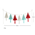 Nordic Christmas Tree Macrame Tapestry for Bedroom Wall Art - Axyaa Aesthetic Decor