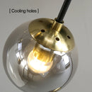 Axyaa Glass Ceiling Light for Bedroom Dining Living Room Kitchen