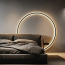 Axyaa LED Ring Wall Lamp, Modern Nordic Design for Bedroom & Living Room