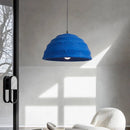 Axyaa Klein Blue Pendant Lamp Bowl 49CM Dining Table Lighting