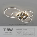 Axyaa Nordic Round Ceiling Light - Modern Light Luxury Design for Home and Restaurant