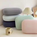 Axyaa Cool Silk Memory Foam Small Pillow for Student Nap and Office Use