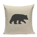 Axyaa Nordic Wildlife Cushion Covers 45x45cm Square Printed Pillow Case