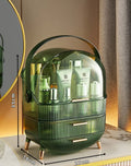 Axyaa Makeup Organizer Drawers with Lid for Vanity Display Case