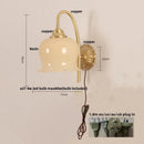 Axyaa Copper LED Wall Sconce for Bedroom, Bathroom, and Staircase
