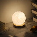 Axyaa Spherical LED Table Lamp: Warm Bedroom Nightlight for Simple Atmosphere