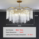 Axyaa Gold Crown Chandelier: Elegant Crystal Pendant Light for Home Decor