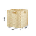 Axyaa Wicker Storage Basket for Picnics, Toys, and Clothes