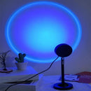Axyaa Sunset Light Projector Floor Lamp Night Light 360° Rotation 16 Colors