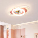 Axyaa Butterfly Astronaut Trojan Ceiling Chandelier for Children's Room by Univers Led
