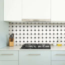 Axyaa 3D Self-adhesive Decor Wall Tile Sticker - Waterproof Peel and Stick Backsplash