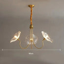 Axyaa Nordic Lotus Glass Pendant Lamp for Modern Luxury Interiors