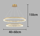 Axyaa Modern LED Pendant Light Chandeliers for Living and Dining Room