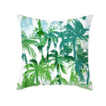Axyaa Tropical Plant Pillowcase 45*45cm Decor for Home Office Car